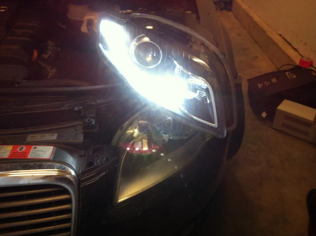 DIY Replace dim/burnt LED's on your aftermarket B8 style headlight